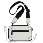Men's Crossbody Bag Simple, Design Box Bag stylish, Small Satchel Shoulder Bag