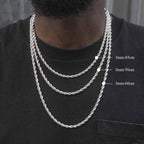 European And American Men's Titanium Steel Gold-plated Necklace