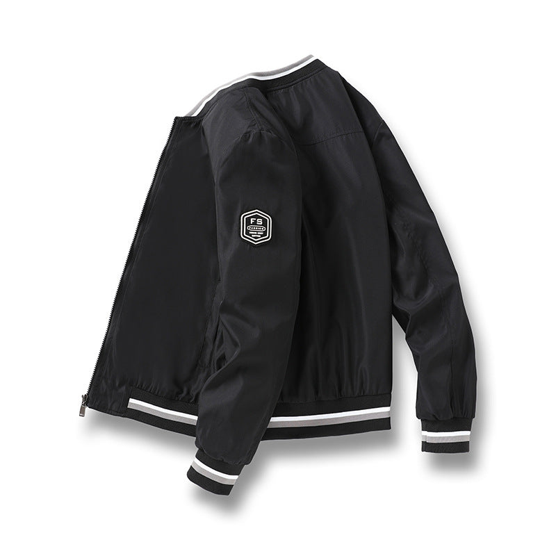 Trendy Student Casual Baseball Uniform Jacket Pi-Mart