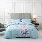 Thickened Brushed Four-piece Winter Bed Sheet And Duvet Cover Three-piece Bedding Set Pi-Mart