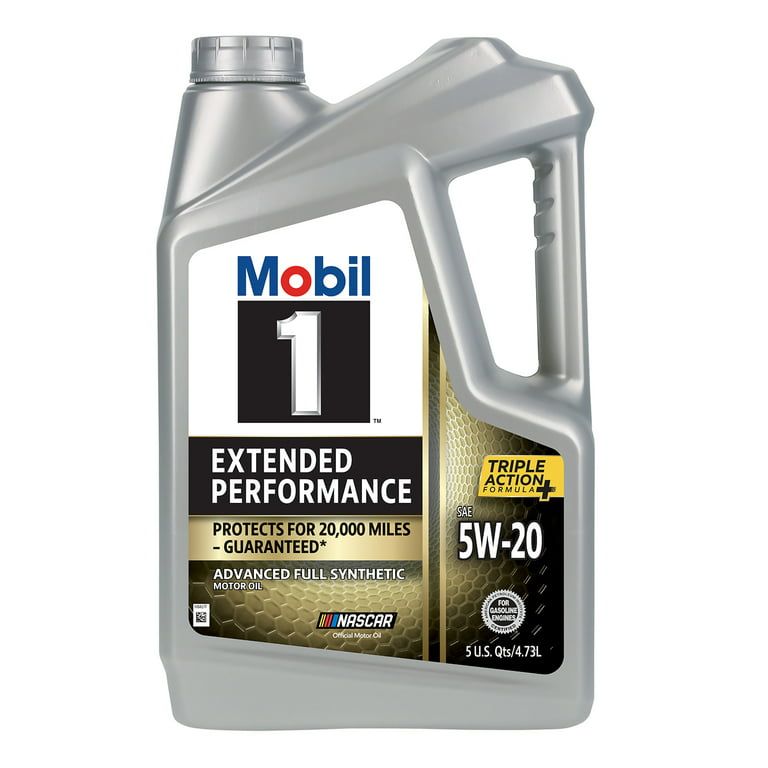 Mobil 1 Extended Performance Full Synthetic Motor Oil 5W-20, 5 qt (3 Pack) EasyOptionXY LLC