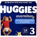 Huggies Overnites NIghttime Baby Diaper Size 3; 58 Count