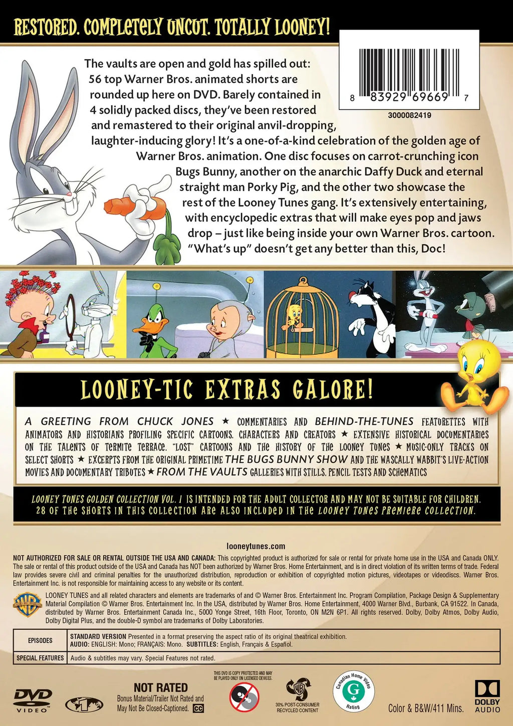 Looney Tunes: Golden Collection: Volume One (DVD)