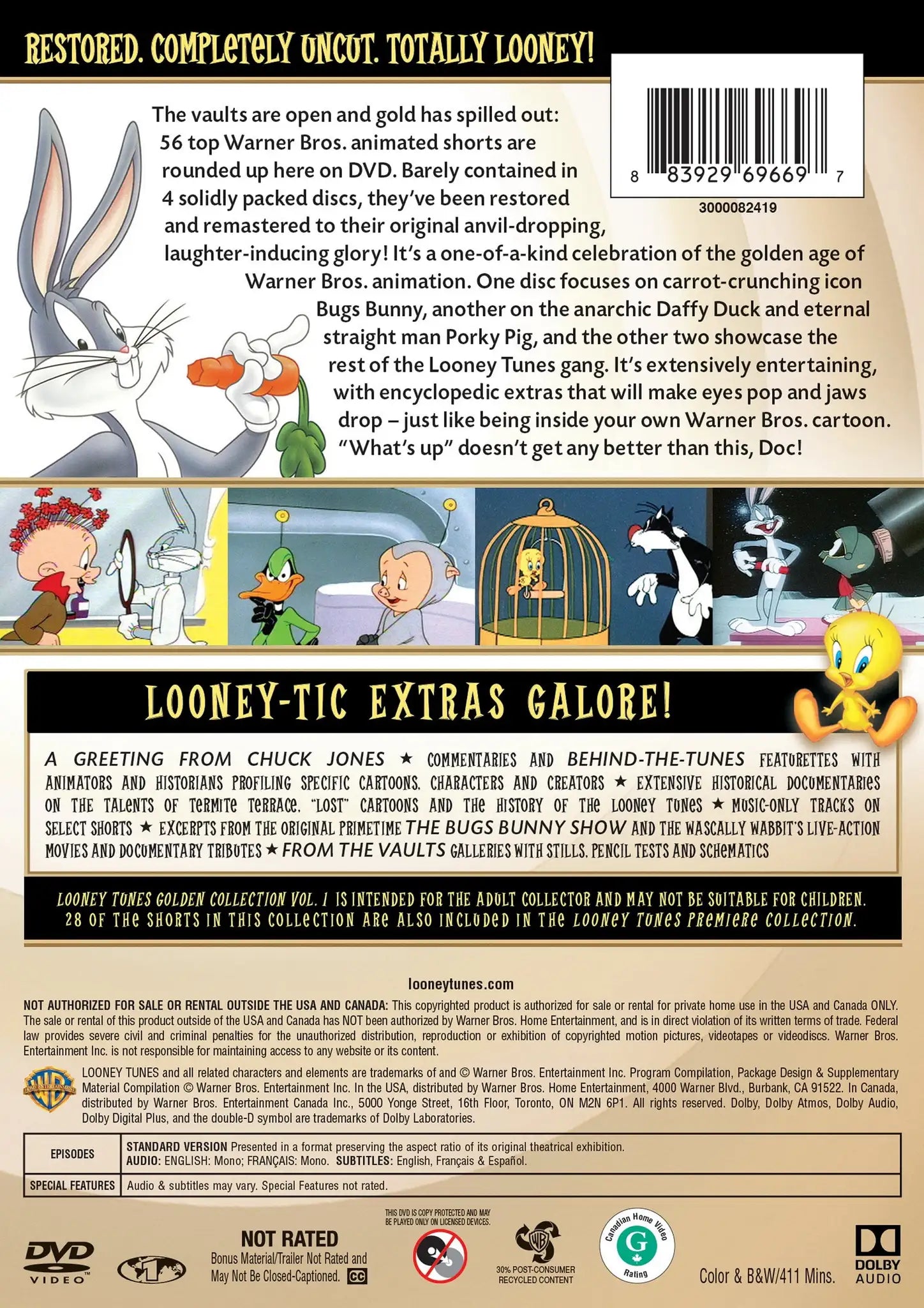 Looney Tunes: Golden Collection: Volume One (DVD)