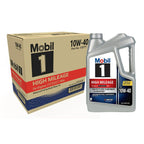 Mobil 1 High Mileage Full Synthetic Motor Oil 10W-40, 5 qt (3 Pack)