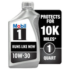 Mobil 1 Advanced Full Synthetic Motor Oil 10W-30, 1 qt