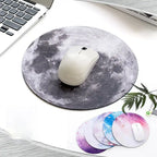 Space Round Mouse Pad PC Gaming Non Slip Mice Mat For Laptop Notebook Computer Gaming Mouse Pad - SJB-DIAMOND ELITES
