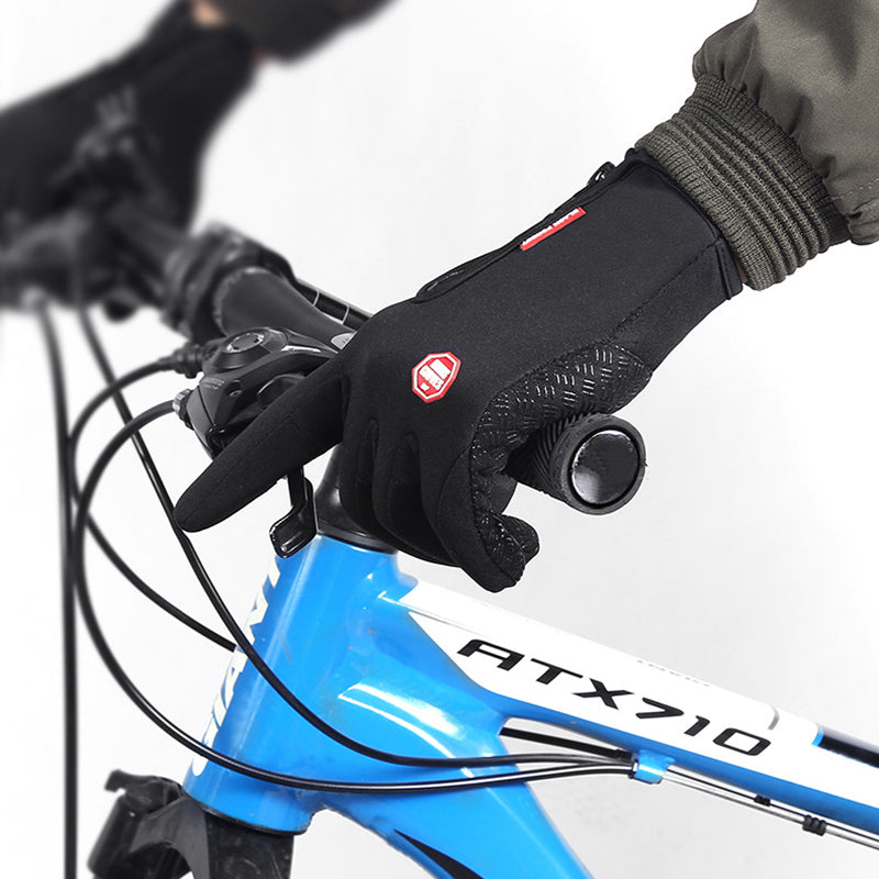 Winter Gloves Touch Screen Riding Motorcycle Sliding Waterproof Sports Gloves With Fleece Pi-Mart