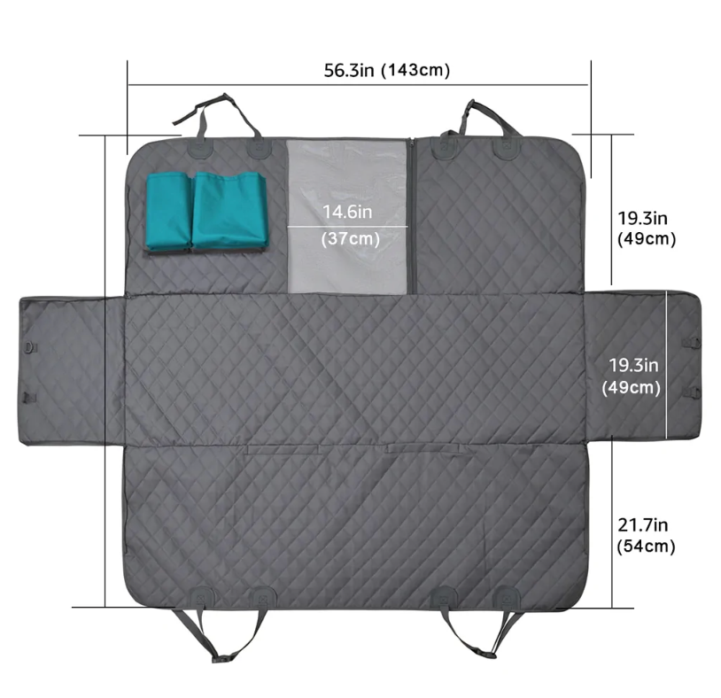 Dog Car Seat Cover - SJB-DIAMOND ELITES