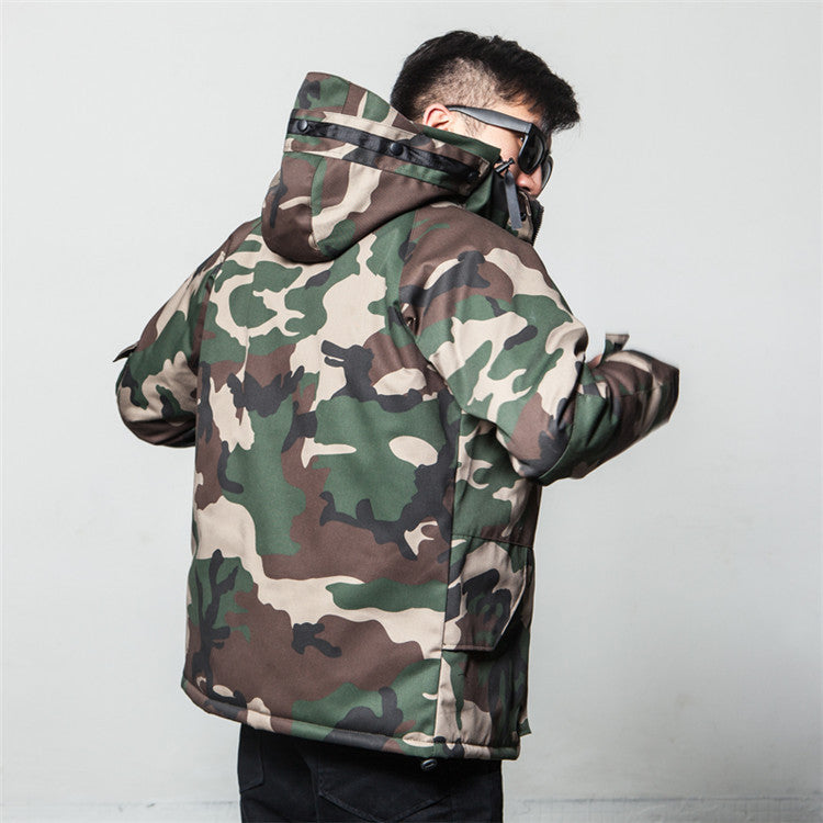 Winter camouflage cotton jacket men Pi-Mart