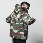 Winter camouflage cotton jacket men Pi-Mart