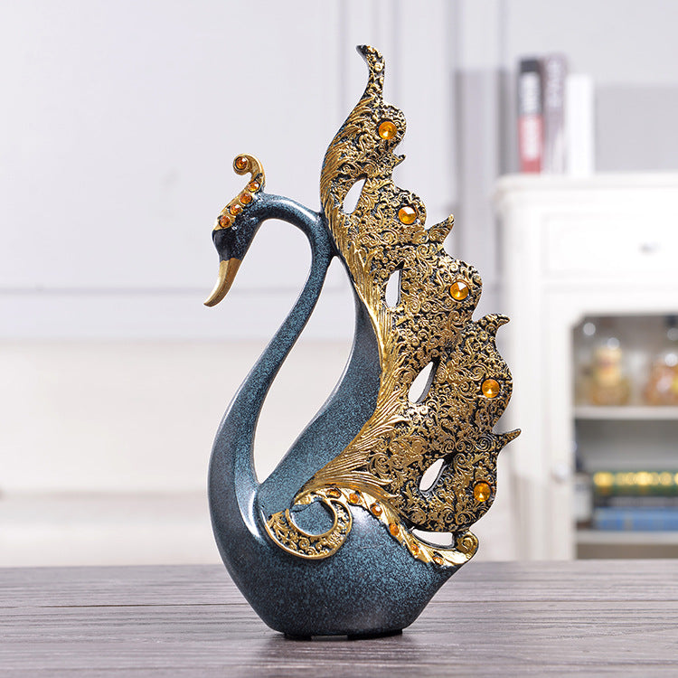 Couple Swan Home Decoration Pi-Mart