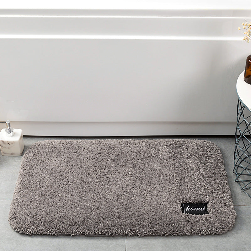 Bathroom absorbent thickened floor mat Pi-Mart