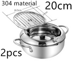 Stainless Steel Telescopic Folding Basket Frying Basket French Fries Degreasing Kitchen Tool Pi-Mart