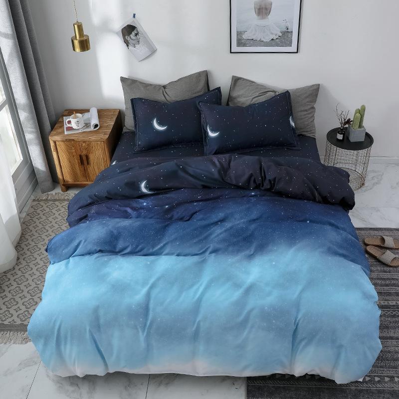 Bed sheets set quilt duvet cover bedding 4 sets Pi-Mart