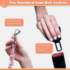 2 Pack Adjustable Car Dog Harness Pi-Mart