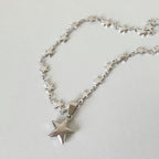 Metal Star Pendant Necklace Pi-Mart