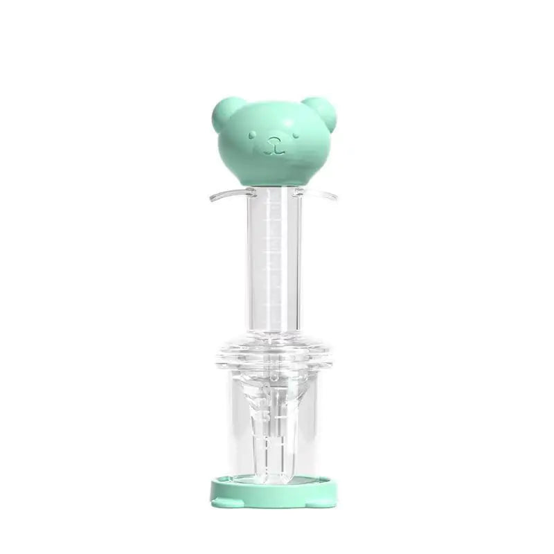 Silicone Baby Medicine Feeding Syringe and Pacifier Device Pi-Mart