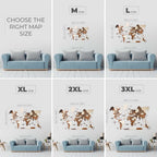 3D Wall Art for Living Room Enjoy The Wood
