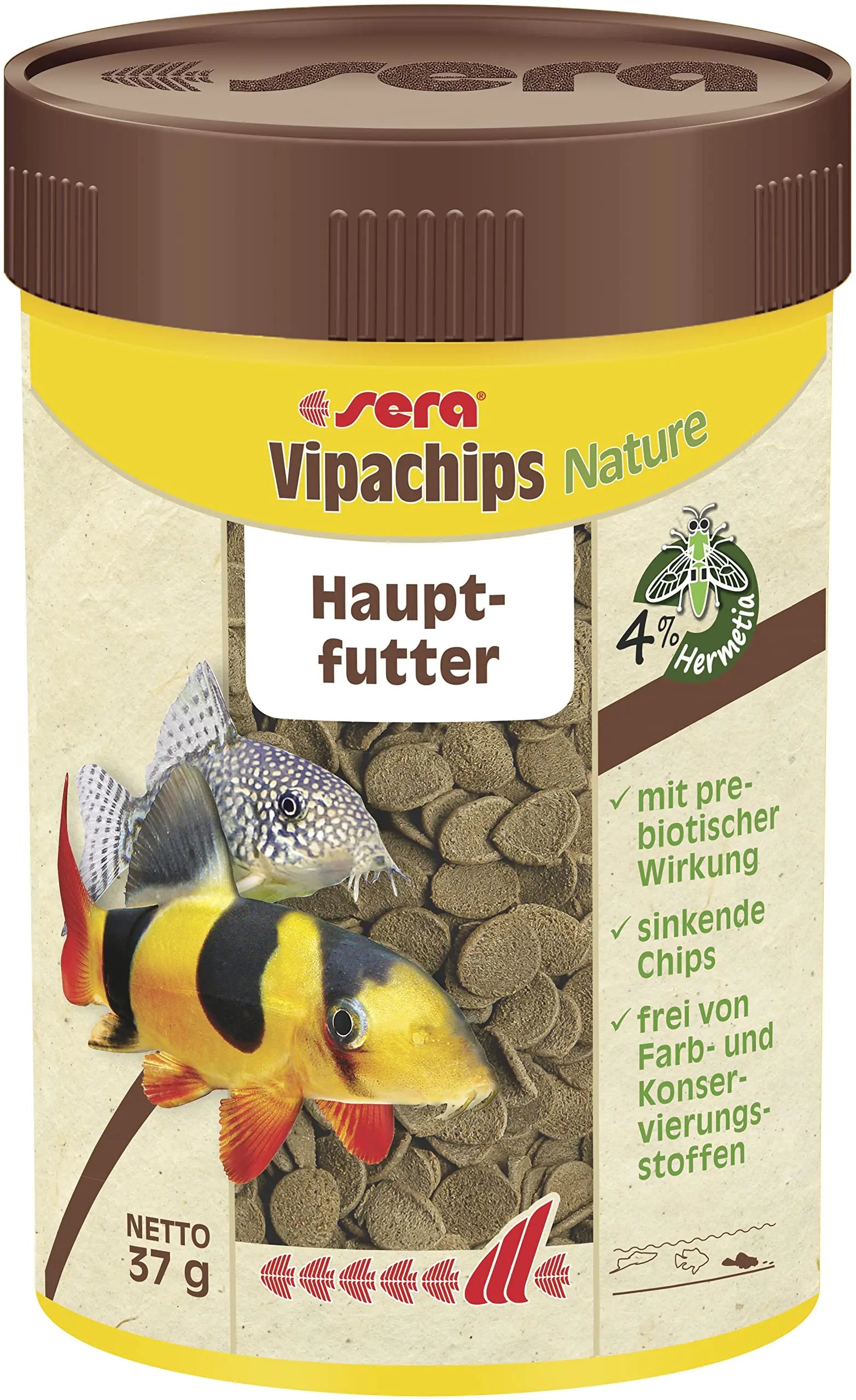 sera vipachips 1 Can Fish Food 1.3 oz/100 ml Lootquake LLC