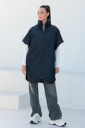 Pre-Order. Re-Stock Ships February 2026. Bianca Relaxed Fit Embossed Vest