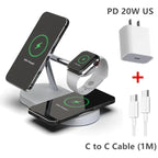 3-in-1 Wireless Magsafe Charger Stand Pi-Mart