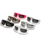 Y2K Sports Punk Sunglasses Women Men Pi-Mart