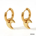 XINGX Earrings Stainless Steel Glossy Earrings