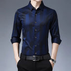 Men's Long Sleeve Thin Shirts for Middle Aged & Elderly Lootquake LLC