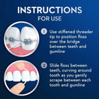 Oral-B Threader Floss, 30 Count