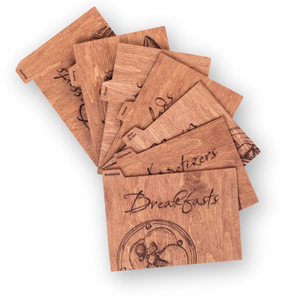 Recipe Box Dividers - SJB-DIAMOND ELITES