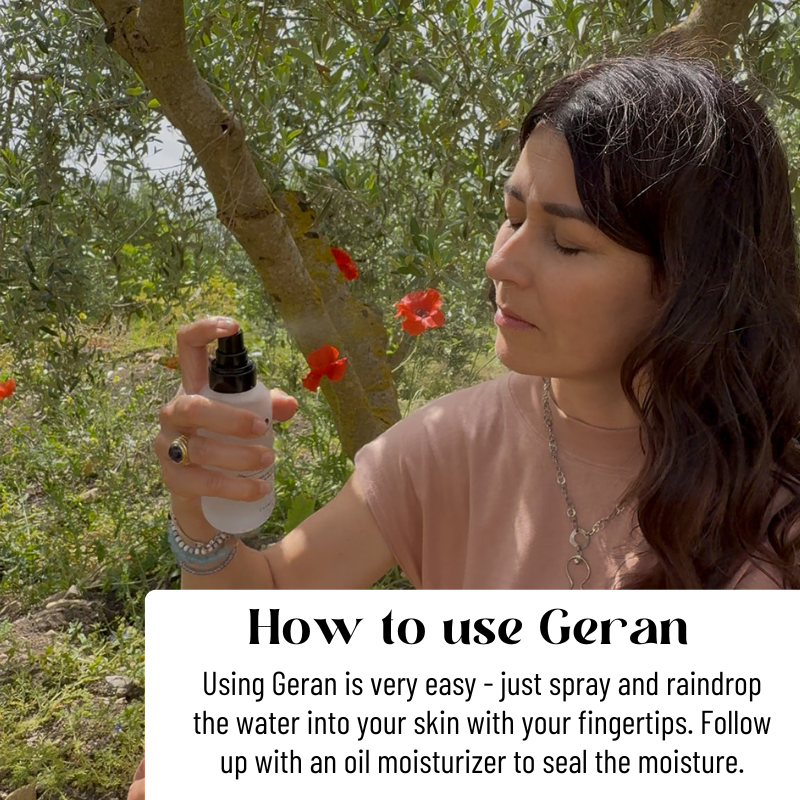 Geran | Geranium Moisturizing Flower Water Katari Beauty