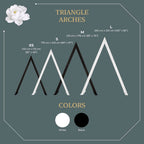 Wedding Arch Triangle - SJB-DIAMOND ELITES