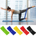 Flex And Stretch Set Of 5 Exercise Latex Bands - SJB-DIAMOND ELITES