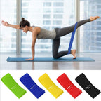 Flex And Stretch Set Of 5 Exercise Latex Bands - SJB-DIAMOND ELITES