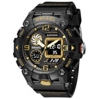 Sport Watch For Men WIth  Dual Time Waterproof 50M Miliatry Watches Chronograph Alarm Army Wristwatch - SJB-DIAMOND ELITES