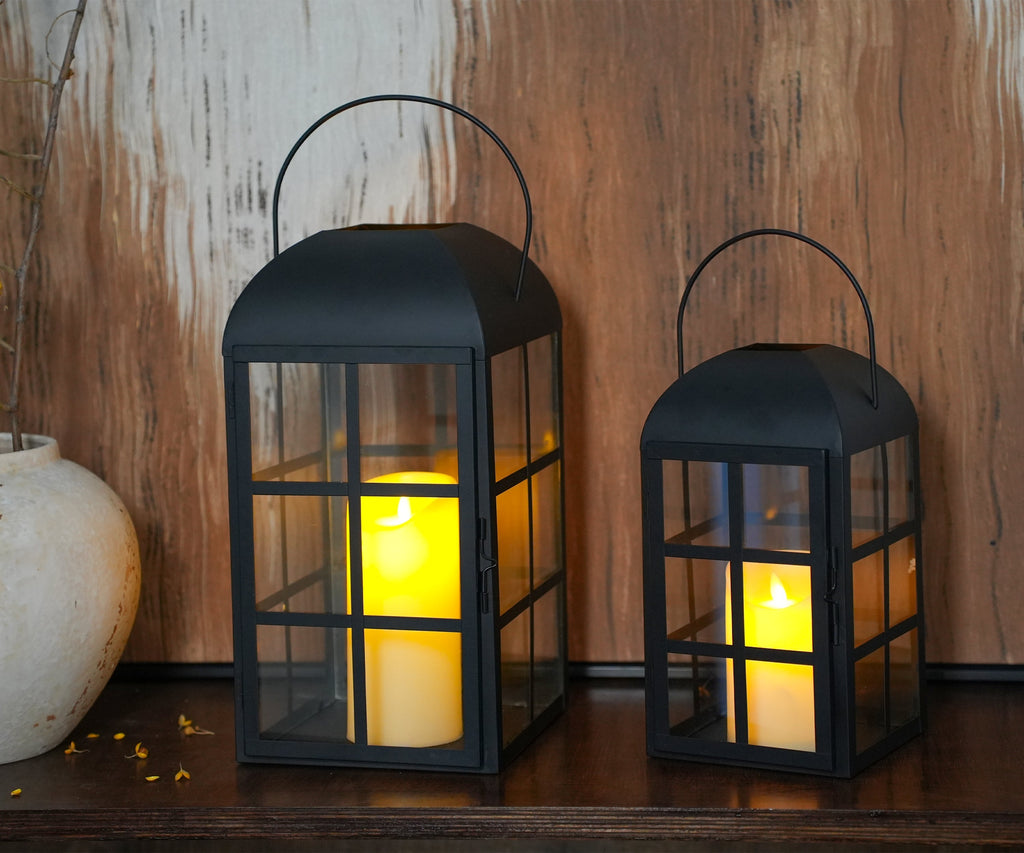 JHY Design 2-Piece Minimalist Candle Lamp Lootquake LLC