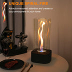 Hexagonal Ethanol-Fueled Alcohol Fireplace for Home Decor Lootquake LLC