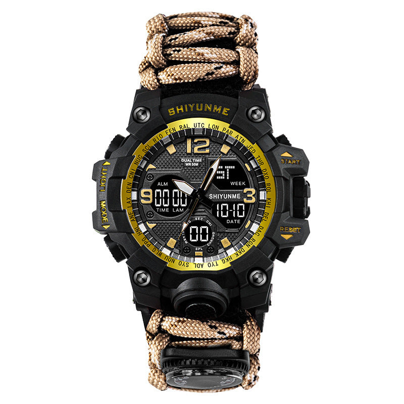 Survival Men Sports Watch With Outdoor Compass In Top Luxury Brand G Style Military Digital Watches Waterproof 50M relogio masculino - SJB-DIAMOND ELITES