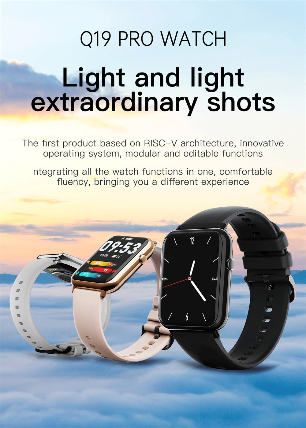 Smart waterproof watch Pi-Mart