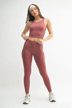 MONO B Venice Cloud Light Sculpt High-Waisted Leggings - SJB-DIAMOND ELITES