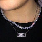 Birth Year Number Necklace