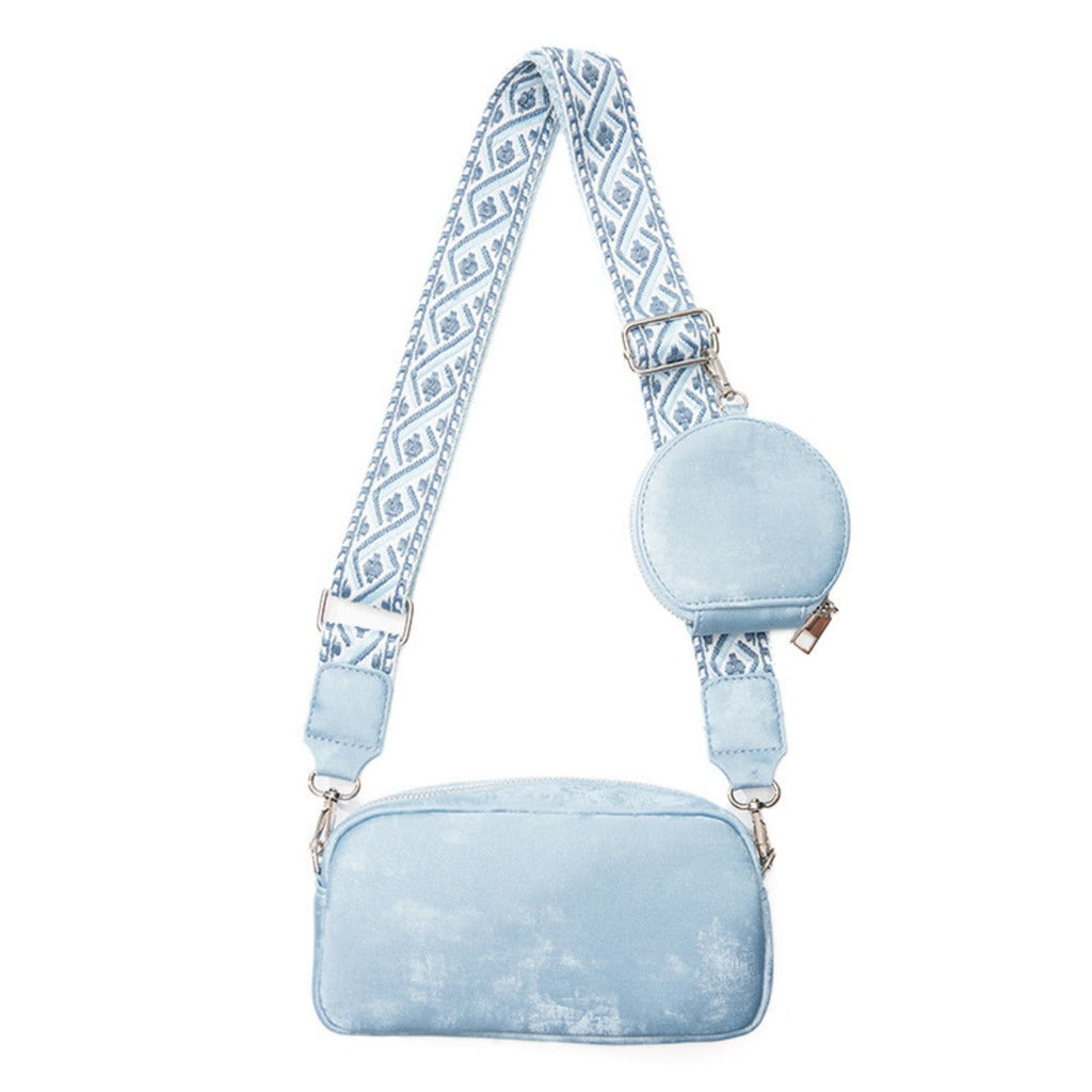 Shoulder crossbody bag, cute adjustable multifunctional small crossbody bag, wide shoulder strap crossbody bag 2 in 1 - SJB-DIAMOND ELITES