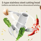 Electric Garlic Press Household Adjustable Speed Pi-Mart