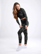 Long-Sleeve Crop Top - SJB-DIAMOND ELITES
