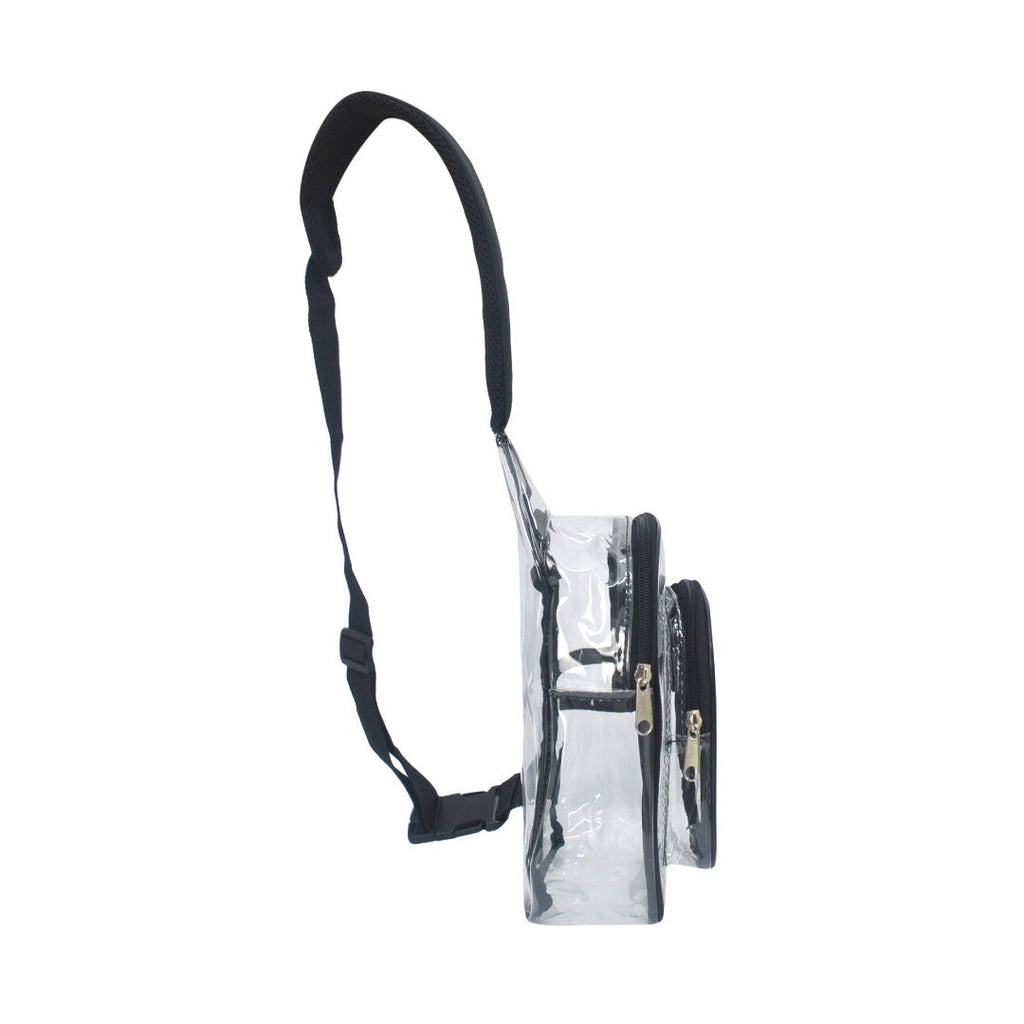 PVC transparent shoulder chest bag, outdoor travel backpack, gymnasium visual bag shoulder crossbody bag, transparent fanny pack, fanny pack crossbody, - SJB-DIAMOND ELITES