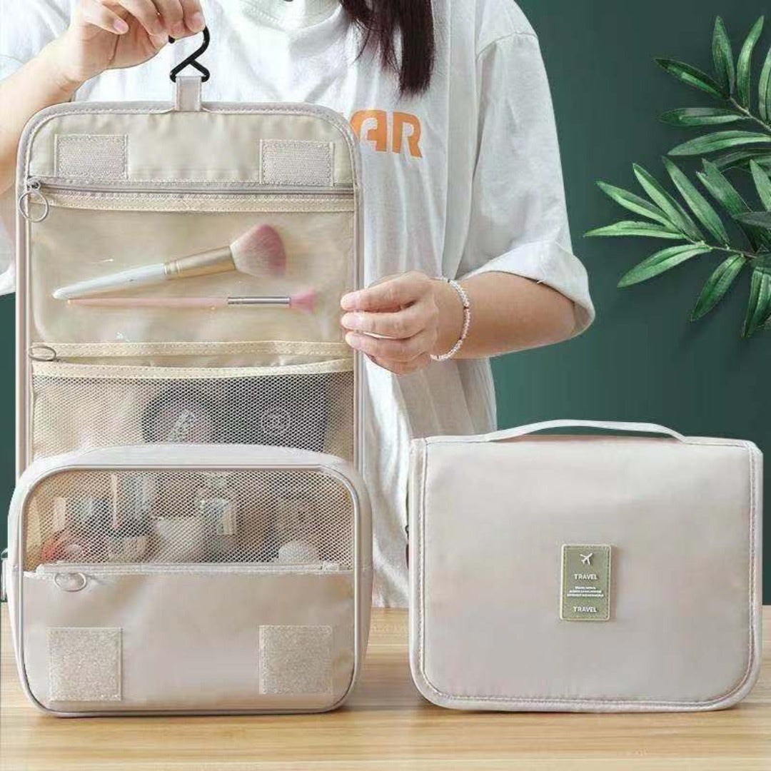 Toiletry Bag, Wet and Dry Separation, Men's and Women's Travel Storage Bag, Cosmetic Bag Large Capacity Hook Bag Waterproof - SJB-DIAMOND ELITES