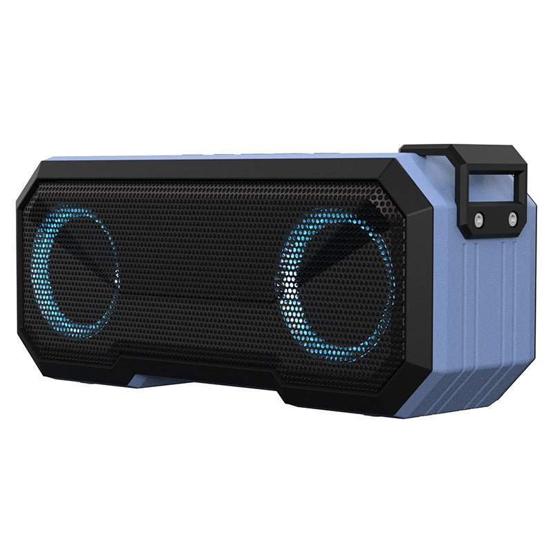 Waterproof Colorful Luminous Outdoor Wireless Speaker With Dual Speakers With Power Bank Pi-Mart
