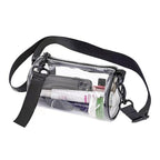 PVC waterproof drum crossbody bag, Transparent small crossbody bag, - SJB-DIAMOND ELITES