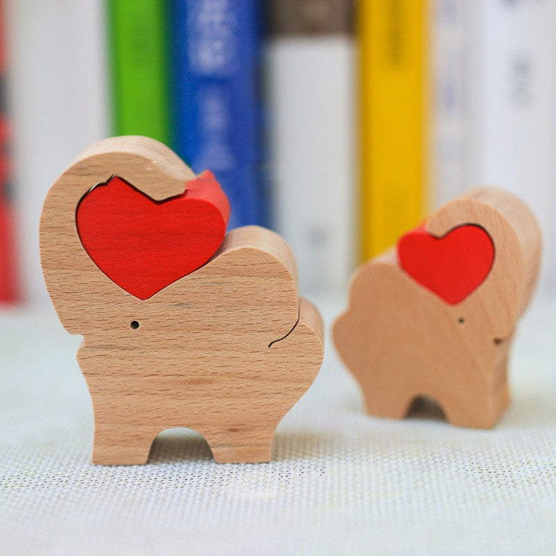 Solid Wood Crafts Christmas Gift Pi-Mart